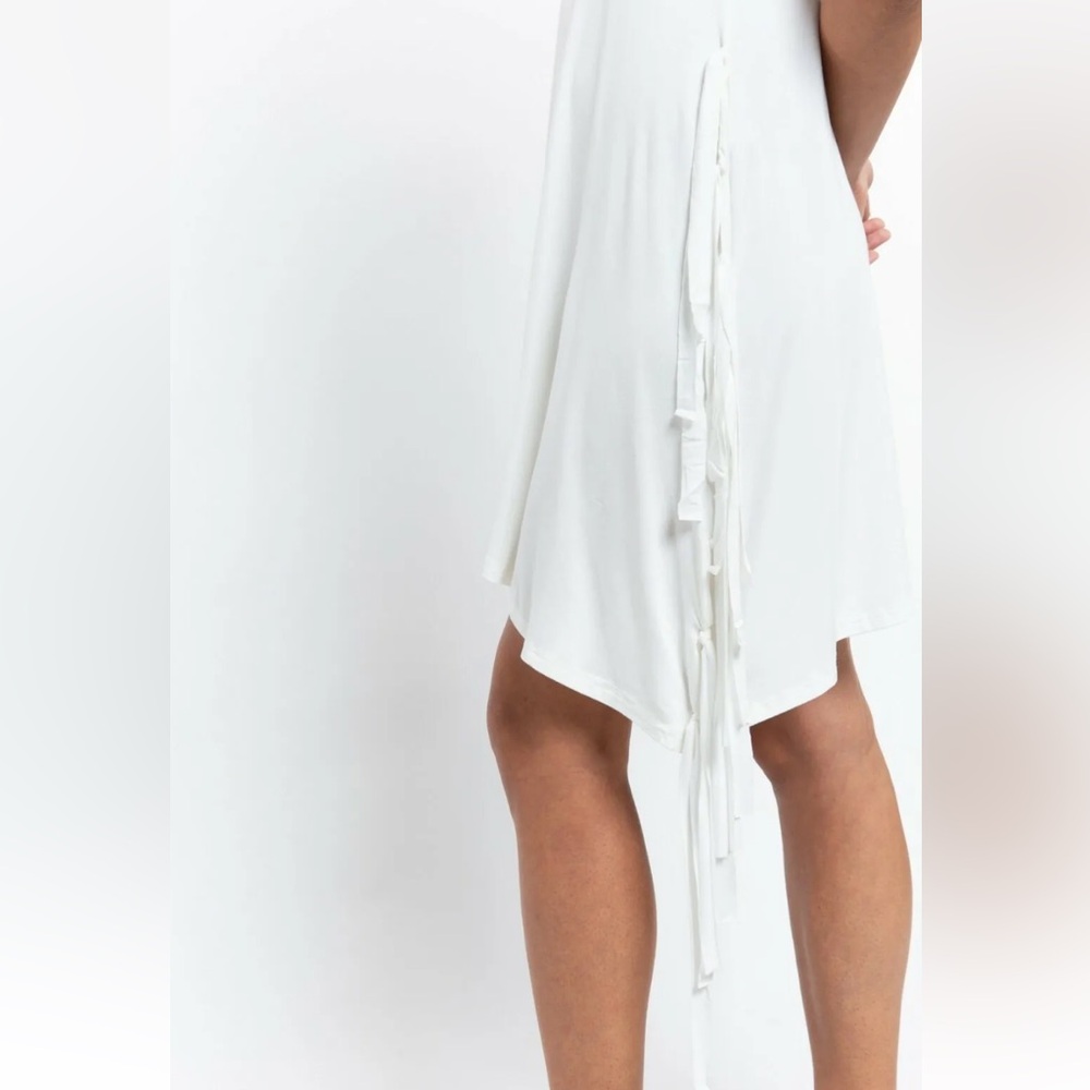 POL Tan Fringe Tunic Top Sz. S - Picture 4 of 11